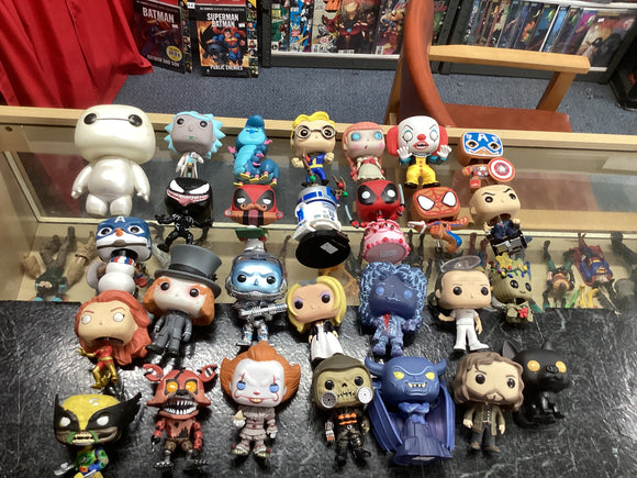 Preowned loose funko pops from £4 each