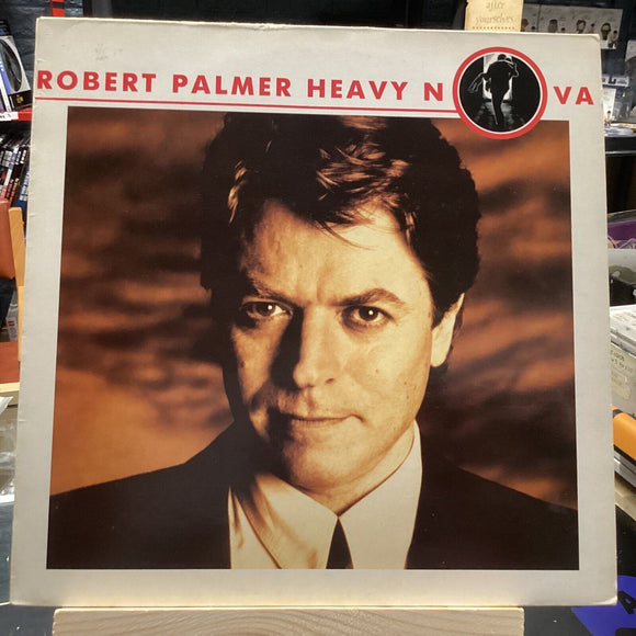 ROBERT PALMER Heavy Nova LP VINYL UK Emi 1988 10 Track Vinyl LP With Inner