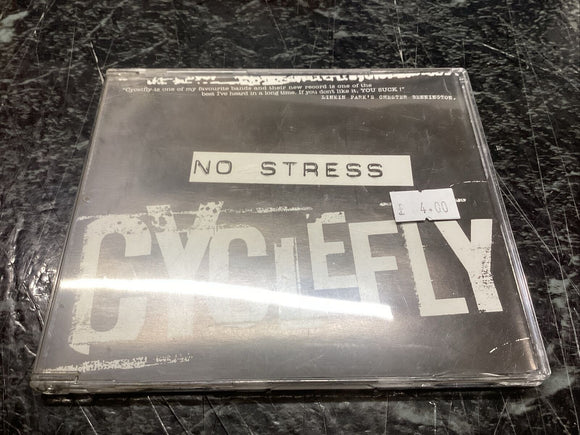 CYCLEFLY - No Stress **PROMO** - Excellent Con CD Single Radioactive STRESSCD 1