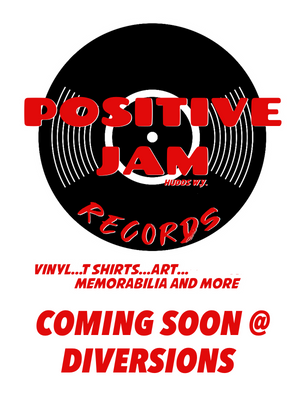 A new section to the shop POSITIVE JAM RECORDS