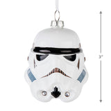 PREORDER DUE OCT Star Wars™ Glass Ornament - Stormtrooper Helmet