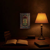PREORDER DUE EARLY SEPT Stranger Things Creel House Stained Glass Resin Plaque