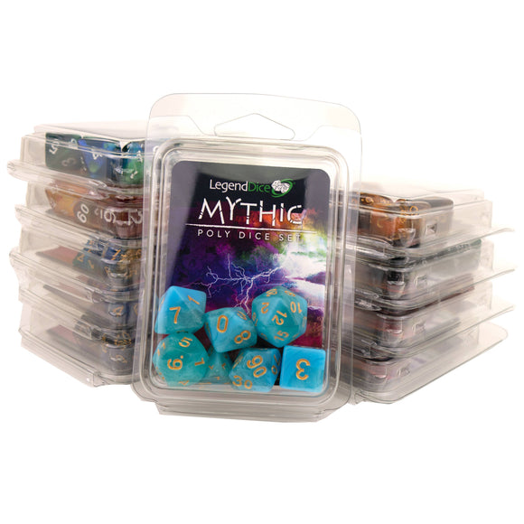 PREORDER DUE 20.4.25 Clamshell Dice Display Pack Mythic