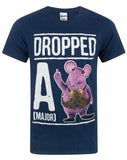 Official Clangers Mens Blue Major Clanger Short Sleeved T-Shirt