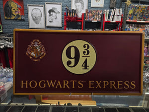 Harry Potter Hogwarts express sign