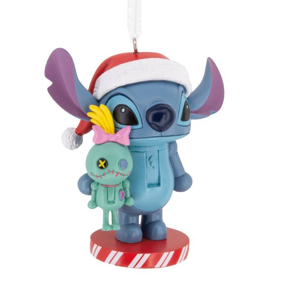 Nutcracker Ornament - Disney Lilo & Stitch, Stitch & Scrump