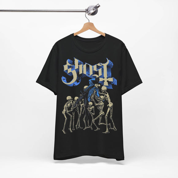 Ghost The Band Shirt, Skeleton T-shirt, Vintage Ghost Band