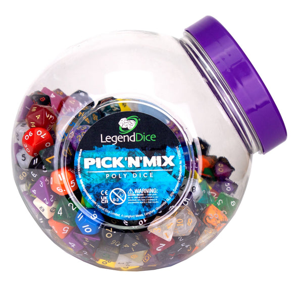 PREORDER DUE 20.4.25 LegendDice Pick Mix Dice price for a set of 7 dice