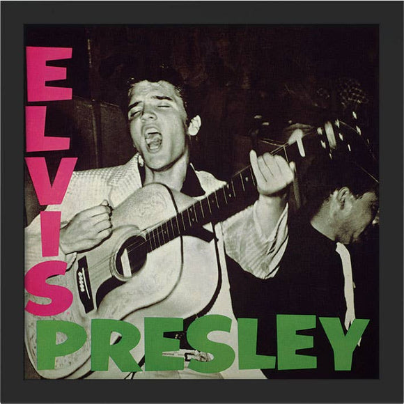 Elvis Presley (Album) Album Cover framed print