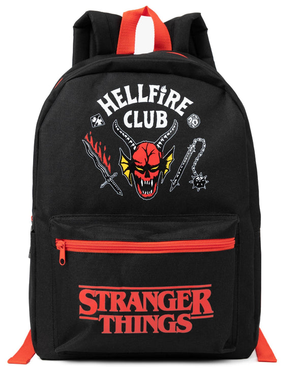 PREORDER Stranger Things Unisex Kids Black Printed Backpack (One Size)