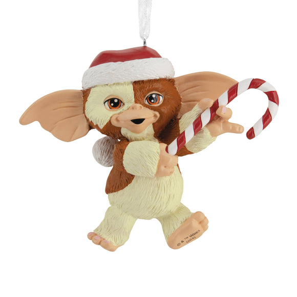 Gremlins Christmas - Gizmo The Mogwai Candy Cane Ornament