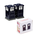 Police Box Ceramic Salt and Pepper Set