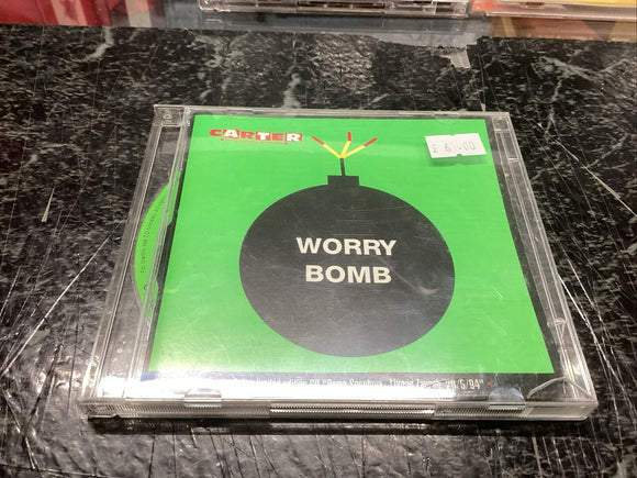 Carter Usm : Worry Bomb CD Playtested No Back Cover