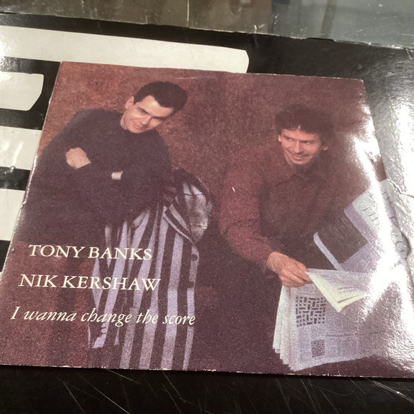 Tony Banks - I Wanna Change The Score - Used Vinyl Record 7 - 04 - T34z