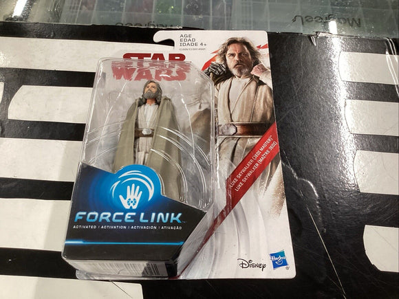 STAR WARS Forcelink Luke Skywalker Jedi Master Action Figure