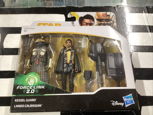 Bnib Disney Star Wars Kessel Guard & Lando Calrissian Force Link 2.0 Figures.