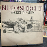 Vintage Blue Öyster Cult Vinyl LP Secret Treaties 1974 Hard Rock Album CBS0