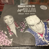 Stefano Secchi Featuring Lyn Collins – Break Your Heart 12" Vinyl Maxi Single0