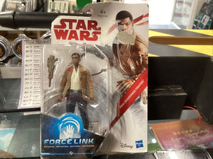 Star Wars Force Link 3.75" Figure - FINN RESISTANCE FIGHTER. Hasbro BNIB