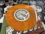 Supergrass Alright / Time UK 7" Orange Vinyl Gatefold PS4