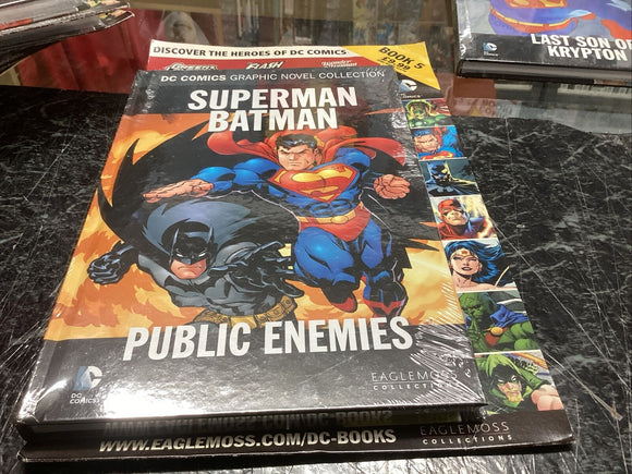 Eaglemoss DC Comics Graphic Hardback Novel Superman Batman - Public Enemies