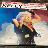 Kelly - When You Tell Me That You Love Me / Gloria, 12", (Vinyl) Signed0