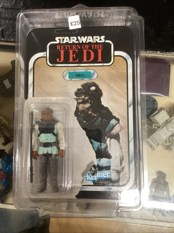 Star Wars Return Of The Jedi Nikto Action Figure With Presentation Box0
