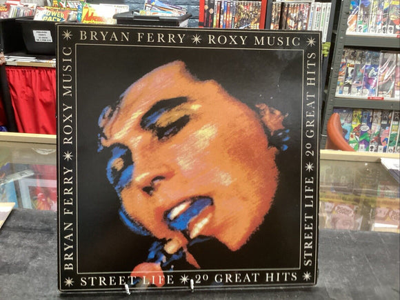 Bryan Ferry Roxy Music Street Life Record 20 Great Hits Gatefold 1986 Vinyl LP