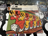 Supergrass Alright / Time UK 7" Orange Vinyl Gatefold PS0