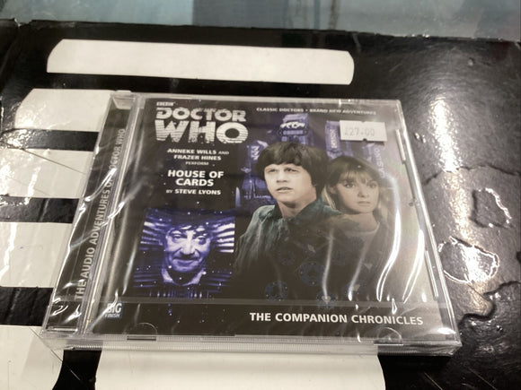 HOUSE OF CARDS COMPANION CHRONICLES DOCTOR WHO cd