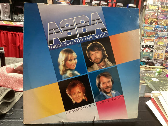 ABBA- THANK YOU FOR THE MUSIC- VINYL LP EPC 10043  14 TRACK NICE VINYL CONDITION0