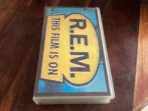 Vintage 90s REM Rare Retro VHS cassette tape This Film Is On 1991 music #Q