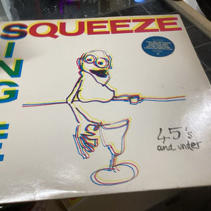 Squeeze - Singles - 45's And Under - Used Vinyl Record - T5z