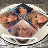 POISON, "LOOK WHAT THE CAT DRAGGED IN". 12" VINYL PICTURE DISC0
