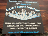 VARIOUS   STIFF SOUNDS  CAN'T START DANCIN' LP SOUNDS3 STIFF RECORDS 1978 VG0