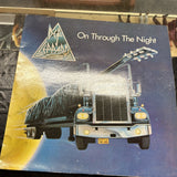 Def Leppard, On Through The Night vinyl, Vertigo records.0