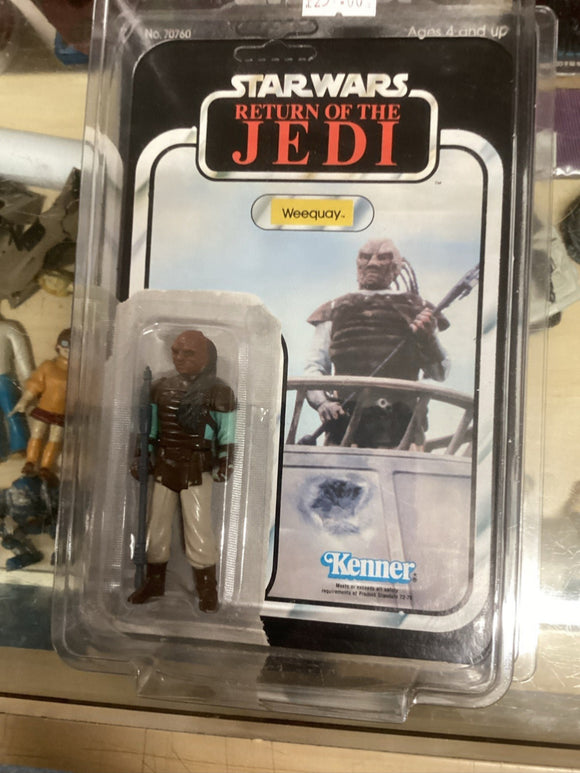 Star Wars Return Of The Jedi Weequay Action Figure With Presentation Box0