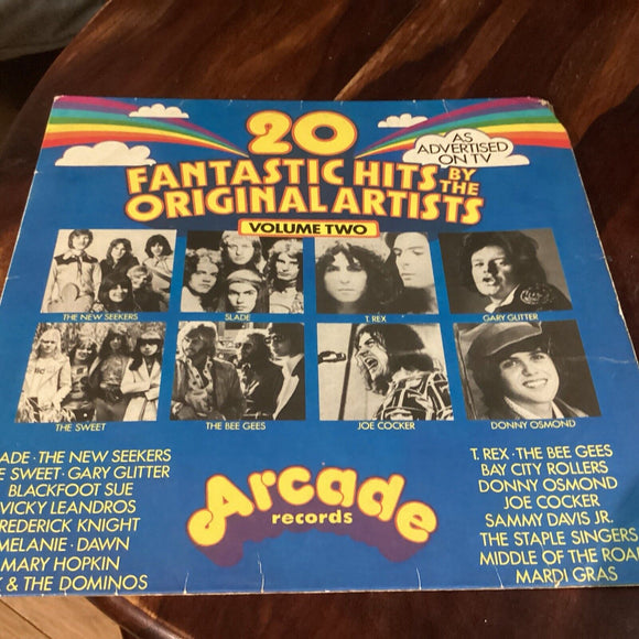20 FANTASTIC HITS BY THE ORIGINAL ARTISTS VOLUME 2 Lp