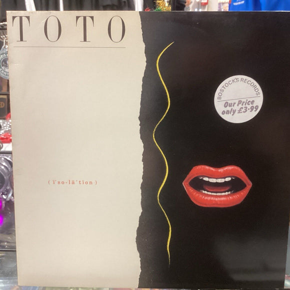 Toto Isolation Vinyl LP Record Album CBS 86305