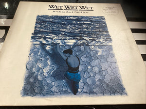 WET WET WET ‎-  Holding Back The River - 12" Vinyl LP ALBUM & INNER