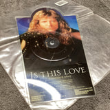 [VERY RARE] WHITESNAKE - 'Is This Love' [7" Shaped Picture Disc, UK, 1987]0