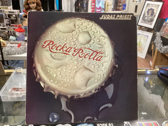 Judas Priest Rocka Rolla LP Album Vinyl Record.0