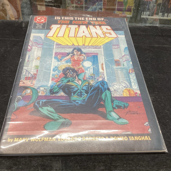 The NEW TEEN TITANS Comic - No 19 - Date 04/1986 - DC Comics