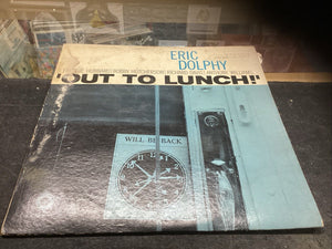 RARE 1st press MONO BLUE NOTE Eric Dolphy OUT TO LUNCH Grooved RVG EAR BLP 4163