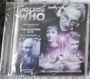 DOCTOR WHO ~The Companion Chronicles - Sleeping City  CD Audio Book NEW & Sealed