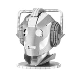 Metal Earth Cyberman Head from Doctor Who 3D Metal Model Kit - Amazing Detail !!