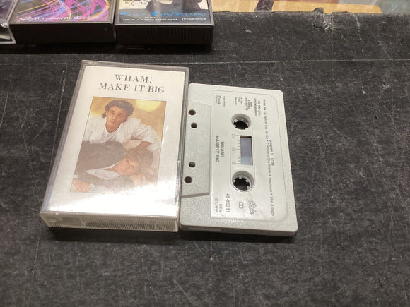 WHAM! - CASSETTE TAPE WITH PAPER LABELS - MAKE IT BIG