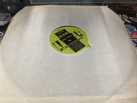 GTO - LISTEN TO THE RHYTHM FLOW / THE BULLFROG  - 12”VINYL RECORD - HARDCORE DJ0