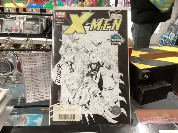2005 X-MEN Comic #175 Wizard World Boston Exclusive NM/M Sketch Cover