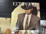 Elton John breaking hearts vinyl LP record 1984 Geffen Records GHS 24031 VG+0